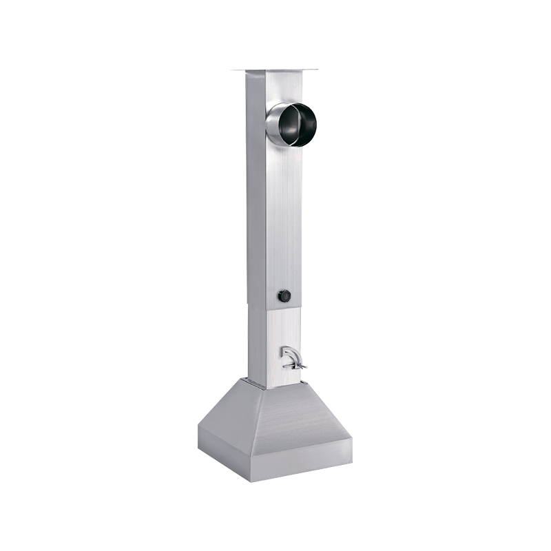 Stainless steel atomic absorption hood