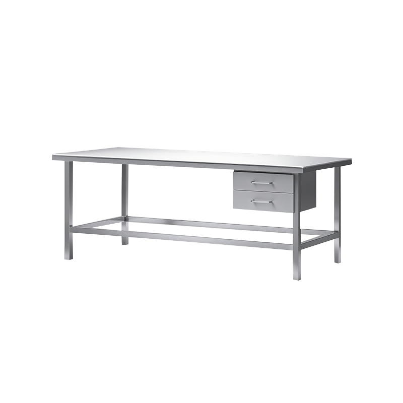 Stainless steel long table